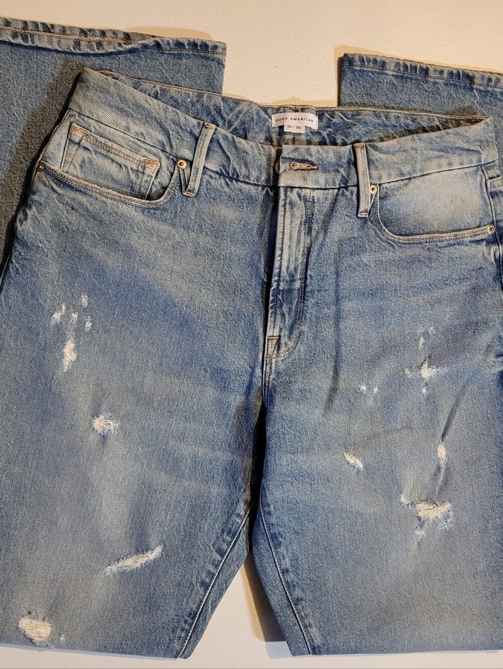 Good American, Light Blue Jeans - Size 10/30 - Picture 9 of 15